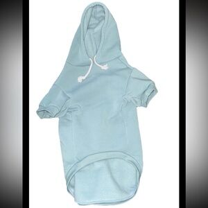 Dog Hoodie Light Blue XXXL NWOT